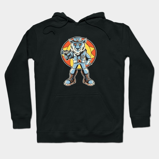 Anime Cartoon Unique Superhero Art Style Hoodie by joolsd1@gmail.com